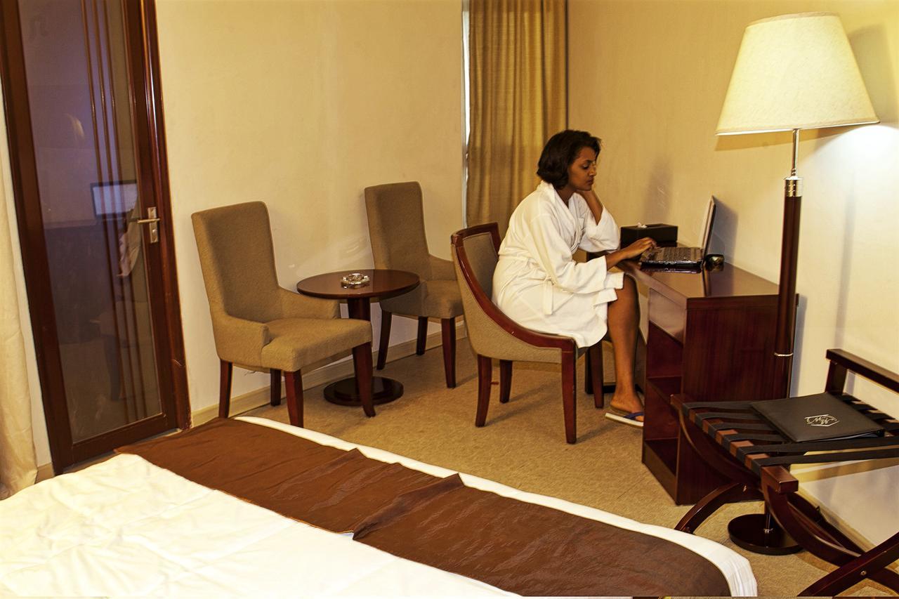 Manrashiwa Hotel Addis Abeba Pokoj fotografie